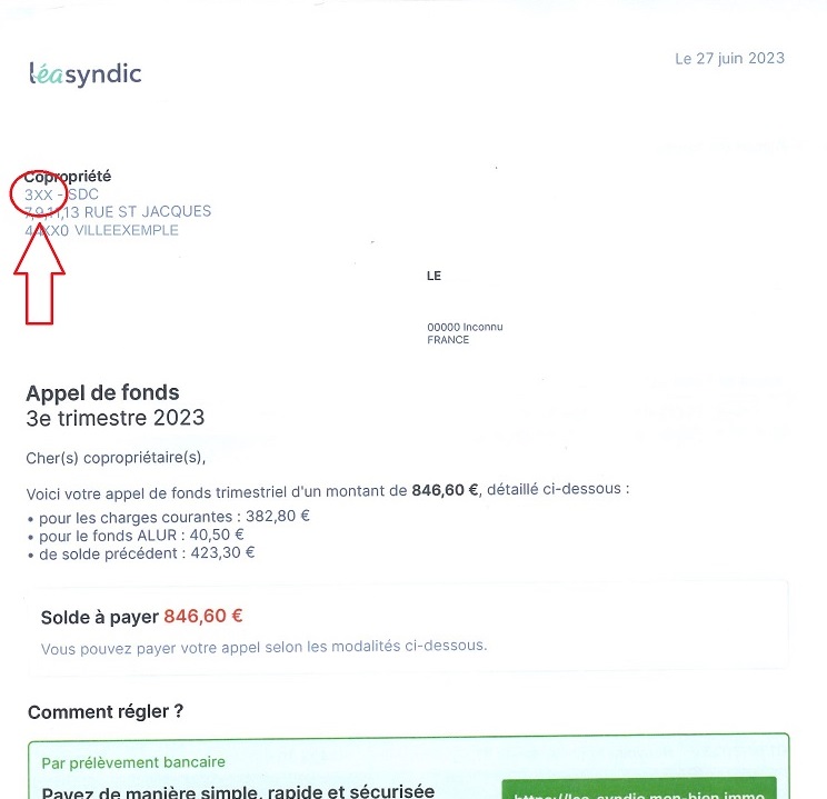 APPEL DE FONDS POUR NUM