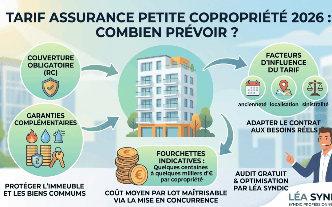 Tarif assurance pour une petite copropriété : combien prévoir ?