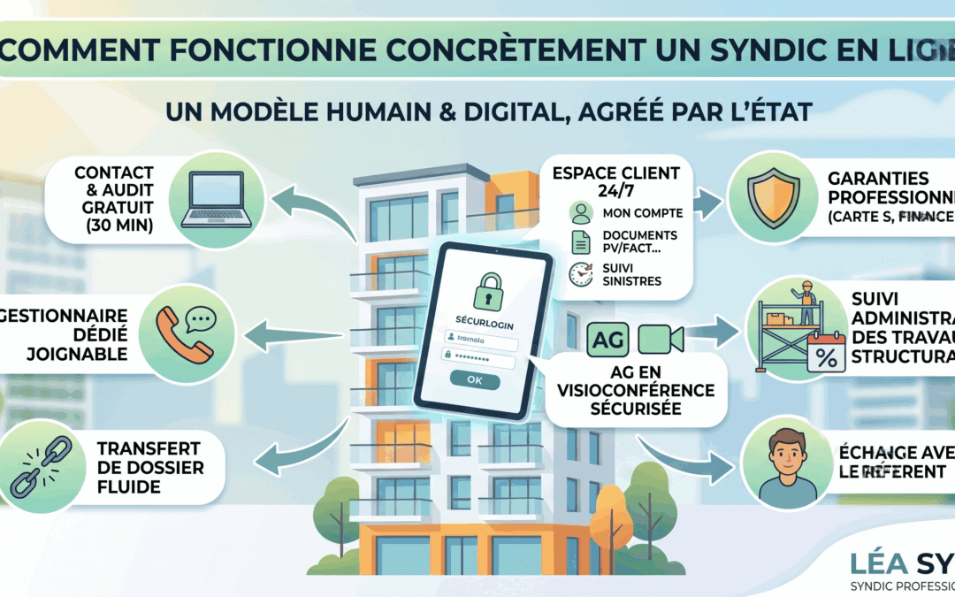 Comment fonctionne concrètement un syndic en ligne ?