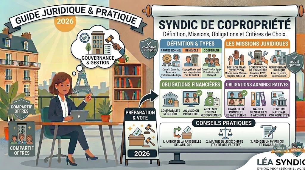 Syndic de copropriété : définition, rôle et obligations complètes